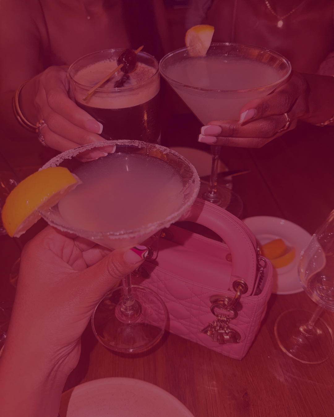 A toast at the table